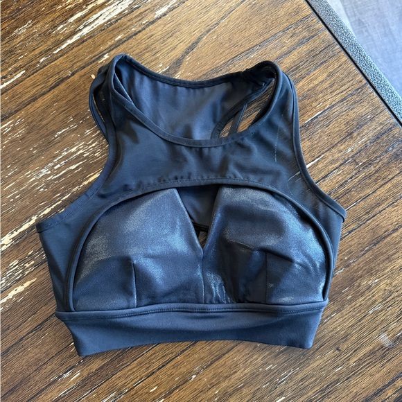 Buffbunny Collection Other - BuffBunny Black Cutout Sports Bra